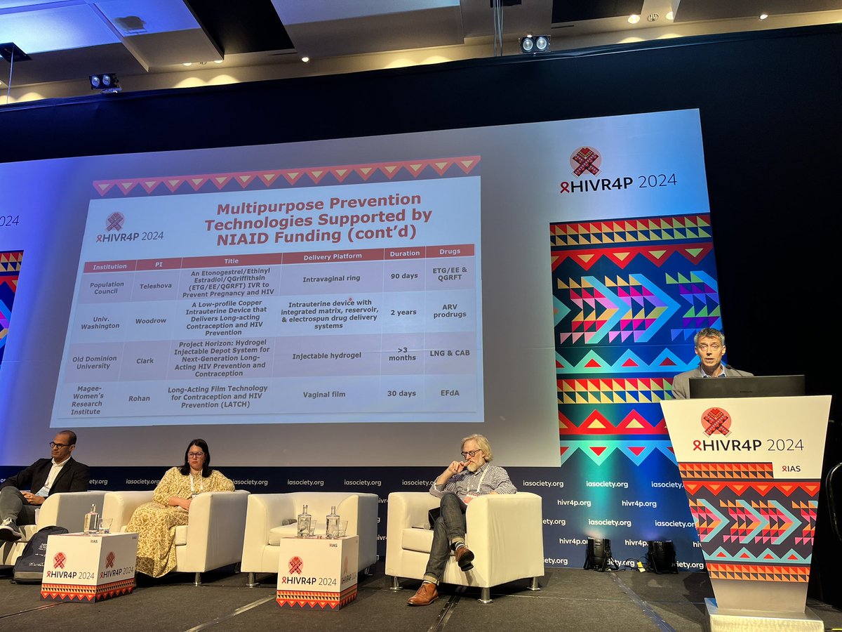 ivansegy47's tweet image. At #HIVR4P2024’s prevention product profile session today, we were delighted to learn:
• Pipeline products to prevent HIV & pregnancy upto 2years!
• Choice also applies to service delivery
• Speak young people’s language
• Engage advocates as advisors in clinical research