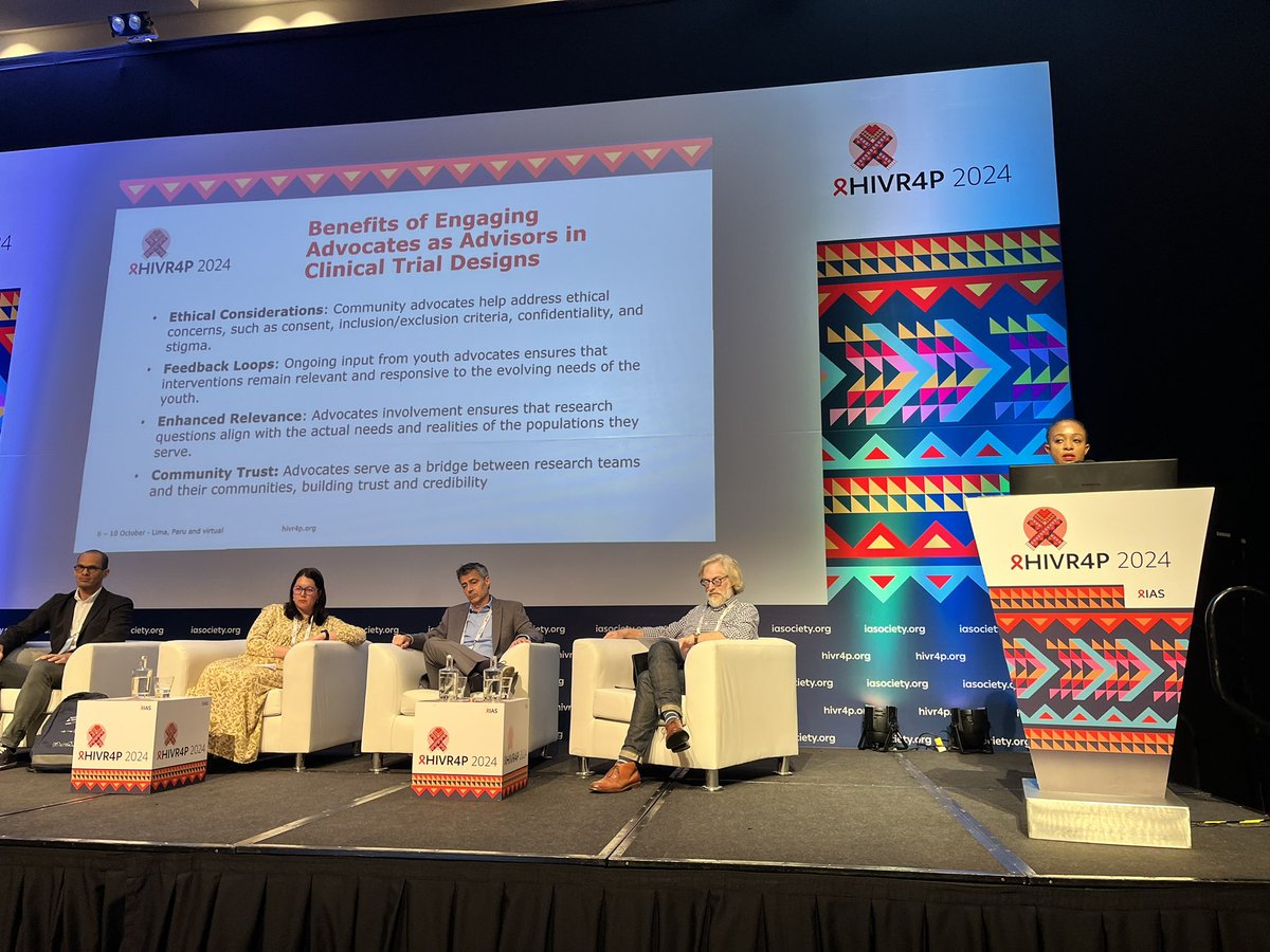 ivansegy47's tweet image. At #HIVR4P2024’s prevention product profile session today, we were delighted to learn:
• Pipeline products to prevent HIV & pregnancy upto 2years!
• Choice also applies to service delivery
• Speak young people’s language
• Engage advocates as advisors in clinical research