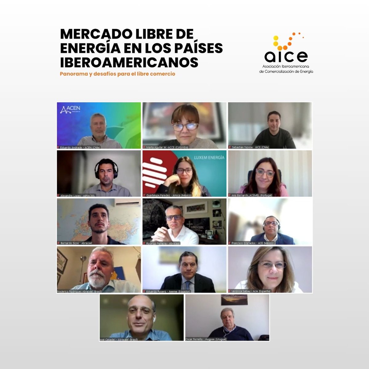 🌐El presidente de #AICE, presentó este jueves 3/10 una investigación sobre los mercados eléctricos de los países miembros de la asociación
linkedin.com/posts/aceenerg…