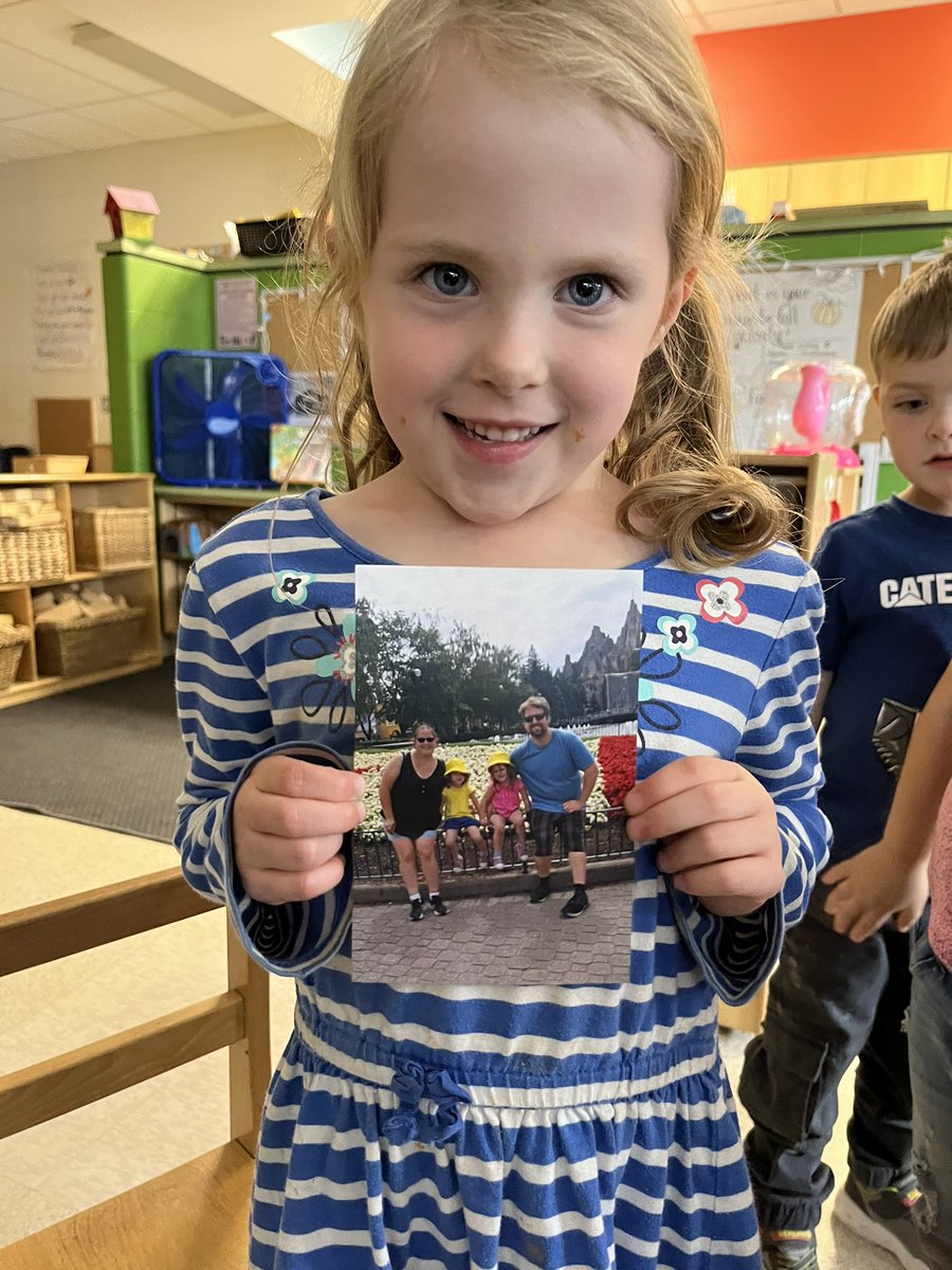 Our star of the day enjoyed sharing that her family likes to colour and eat cheesy pasta together! One unique fact about this friend and her family; she is a twin!