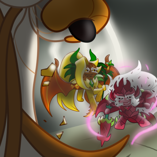 WarriorKitty3's tweet photo. Cookietober day 6
.
.
.
#cookierunovenbreak #cookies #cookierun #pitayadragoncookie #ananasdragoncookie #longandragoncookie #CRK #cookierunkingdom #cookierunfanart #Inktober #inktober2024 #dragons https://t.co/m8POPMiZHh