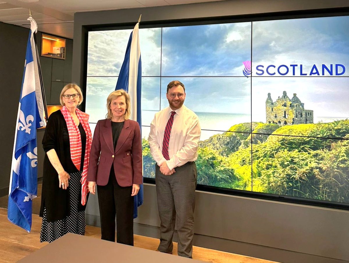 Québec à Londres tweet media