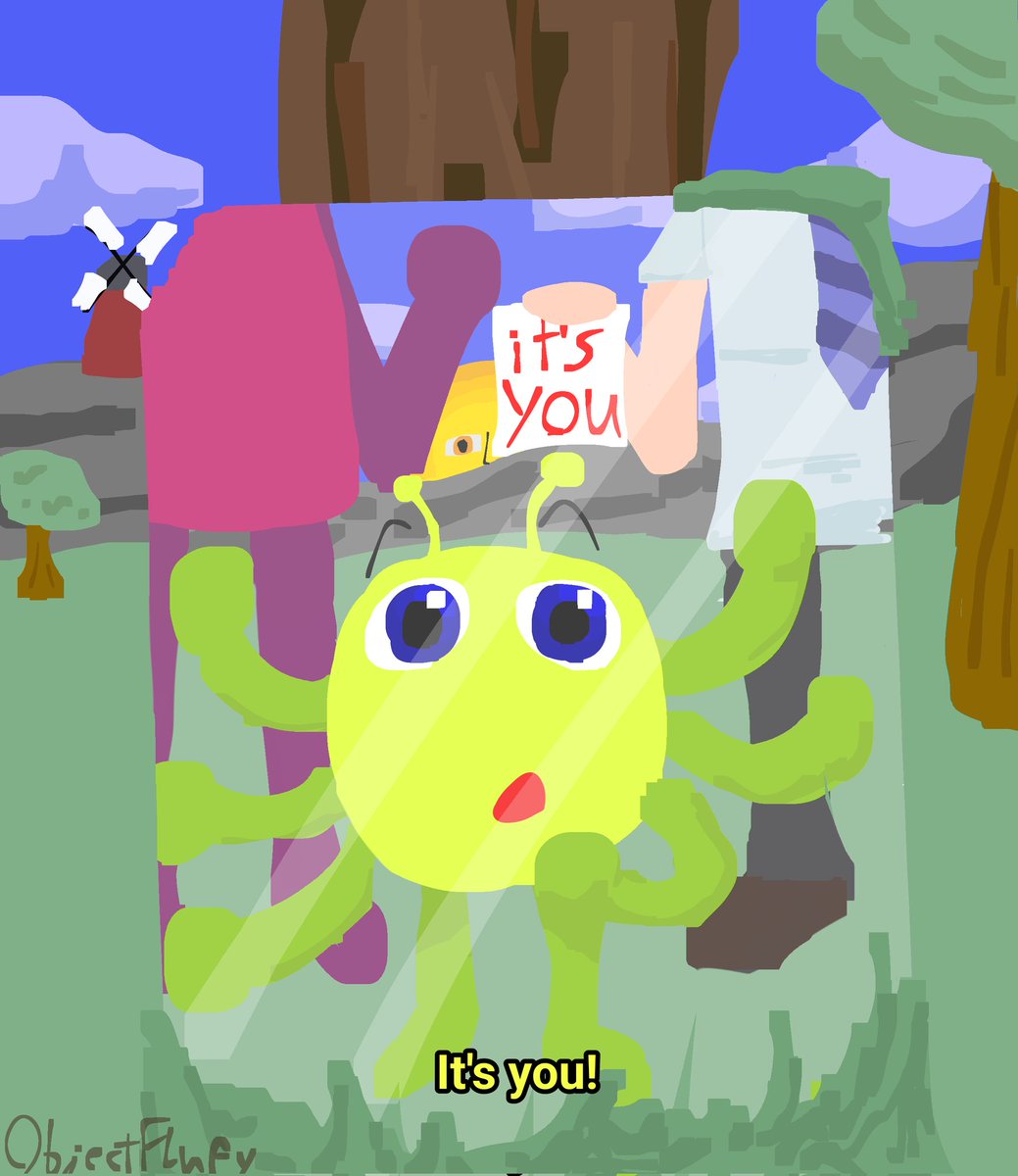 ObjectFluffy's tweet photo. Hi! I know I haven't posted anything in a while but I just finished making my drawing about my Bugbo au:D!
I know that the trend it's based on isn't popular that much anymore but Idc>:3
#bugbo #bugboau #bugboart #bugbogerbo #bugbothomas https://t.co/VYMRRWT1yU