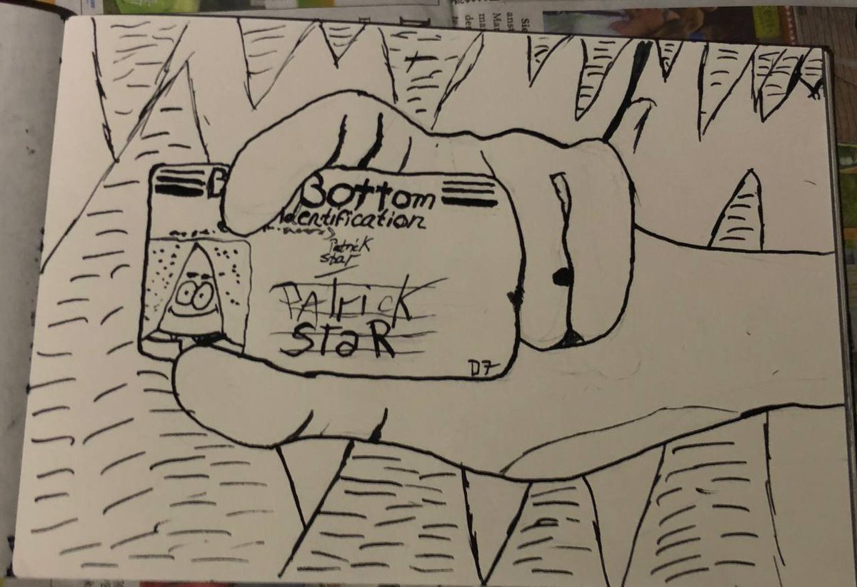 daroidev's tweet photo. #Inktober #inktober2024 Passport
- You are Patrick Start? - https://t.co/UtUsdULuYS