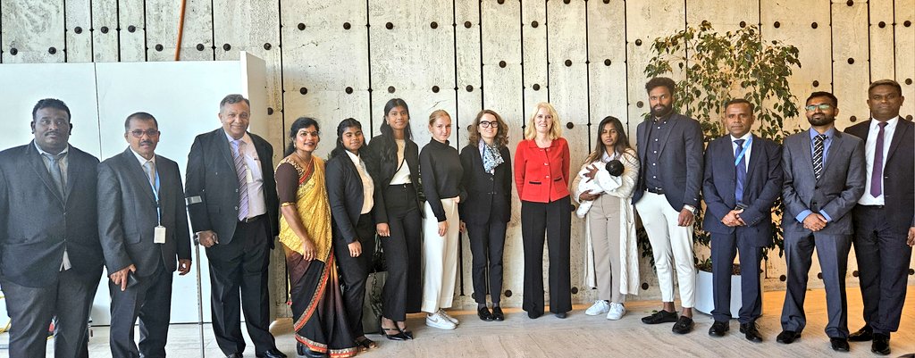 tamilsforum's tweet photo. @JoWhite_MP @labour also joined our BTF Delegation at #HRC57 Session &amp; met a number of important Member States &amp; INGOs @UNHumanRights @UN_HRC @UN @UNGeneva to hold the perpetrators of Atrocity Crimes (#SriLanka) to account.
👇
https://t.co/LG6739xHSa

#Accountability #SLAP #OSLAP https://t.co/hUQUQLvBRl