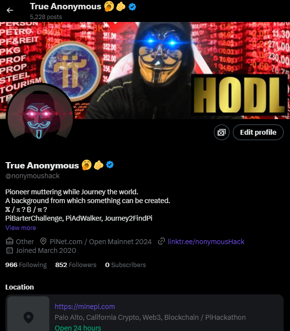 nonymoushack's tweet photo. Update my profile
If you want to know more about me, check out the “View more” section of my profile.
#Work #History #About #Viewmore #Profile