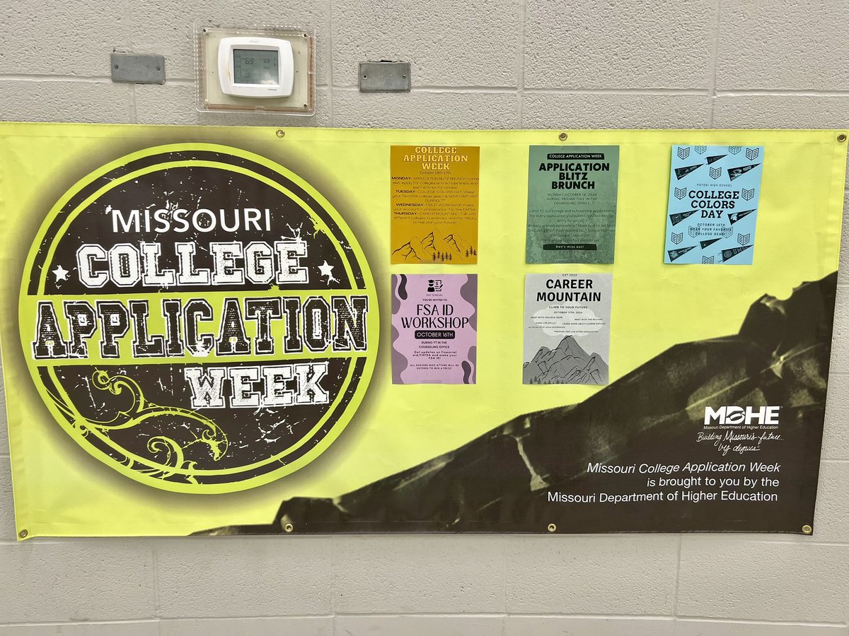I hope everyone is ready for College App week next week! I know I am!