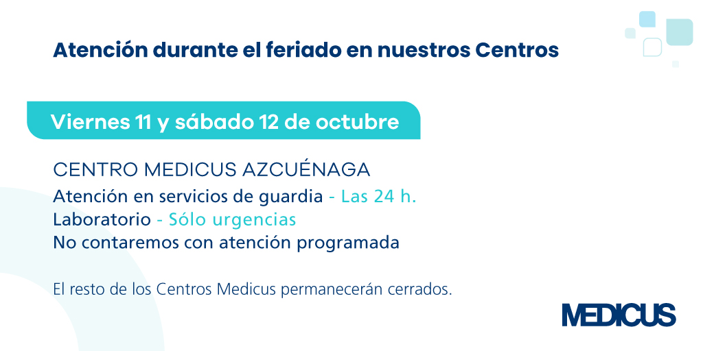 #MedicusTeInforma