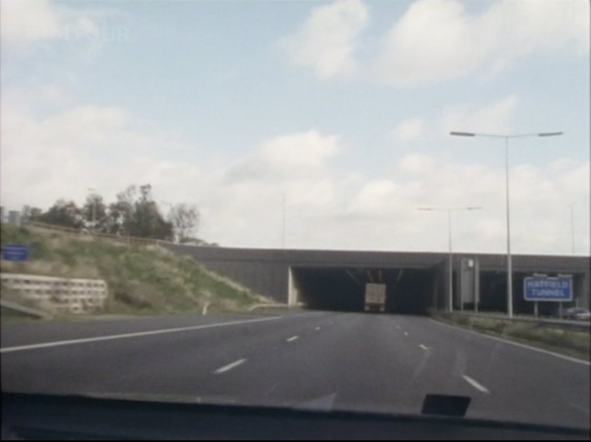 You MUST watch 40 Minutes - The Great North Road on BBC iPlayer. An eccentric Lucinda Lambton meeting the sort of people who no longer exist.  ALSO: the A1(M) at Hatfield without <a href="/the_galleria/">The Galleria</a>.  Glorious.