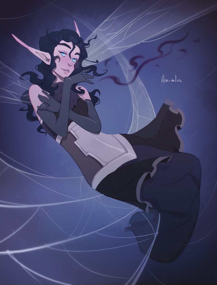 ASwiftwind's tweet photo. Seraanna, shadow priest — a touch of #TheWarWithin to your feed 🕸️🔮 https://t.co/qUNLkQVPFB