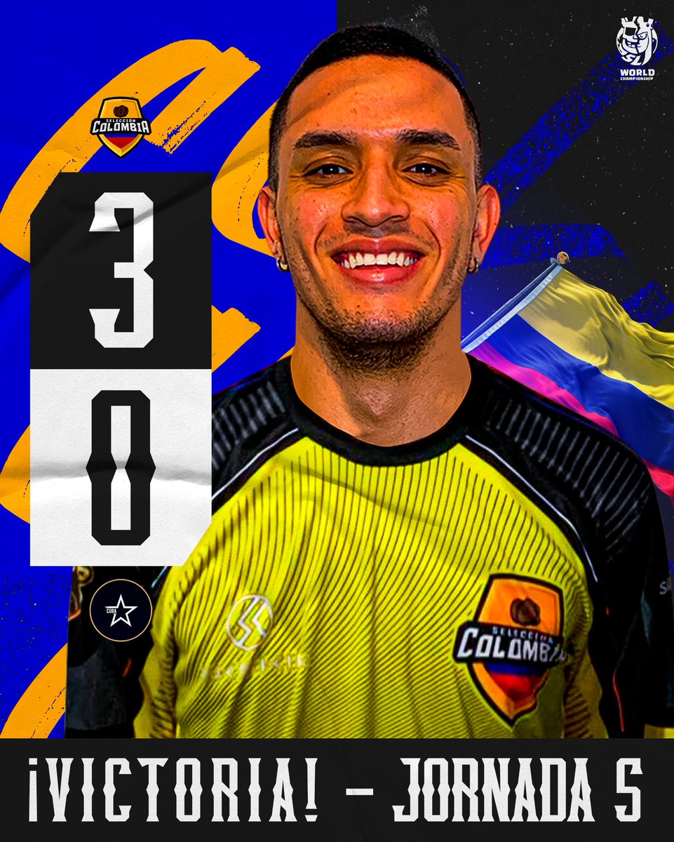 Seleccion Colombia (@selcolombia23) on Twitter photo 🟡 ¡𝚁𝚎𝚜𝚞𝚕𝚝𝚊𝚍𝚘!
🎯𝚅𝚒𝚌𝚝𝚘𝚛𝚒𝚊
🆚 Cuba 🇨🇺
📈 3-0
🏆 <a href="/CR_Supremacy/">Supremacy League</a>
🎃Fecha 5
➕️3️⃣ 𝓅𝓊𝓃𝓉𝑜𝓈 𝓋𝒶𝓂𝑜𝓈 🇨🇴🔥
#GOCOL🇨🇴 🟡 ¡𝚁𝚎𝚜𝚞𝚕𝚝𝚊𝚍𝚘!
🎯𝚅𝚒𝚌𝚝𝚘𝚛𝚒𝚊
🆚 Cuba 🇨🇺
📈 3-0
🏆 <a href="/CR_Supremacy/">Supremacy League</a>
🎃Fecha 5
➕️3️⃣ 𝓅𝓊𝓃𝓉𝑜𝓈 𝓋𝒶𝓂𝑜𝓈 🇨🇴🔥
#GOCOL🇨🇴