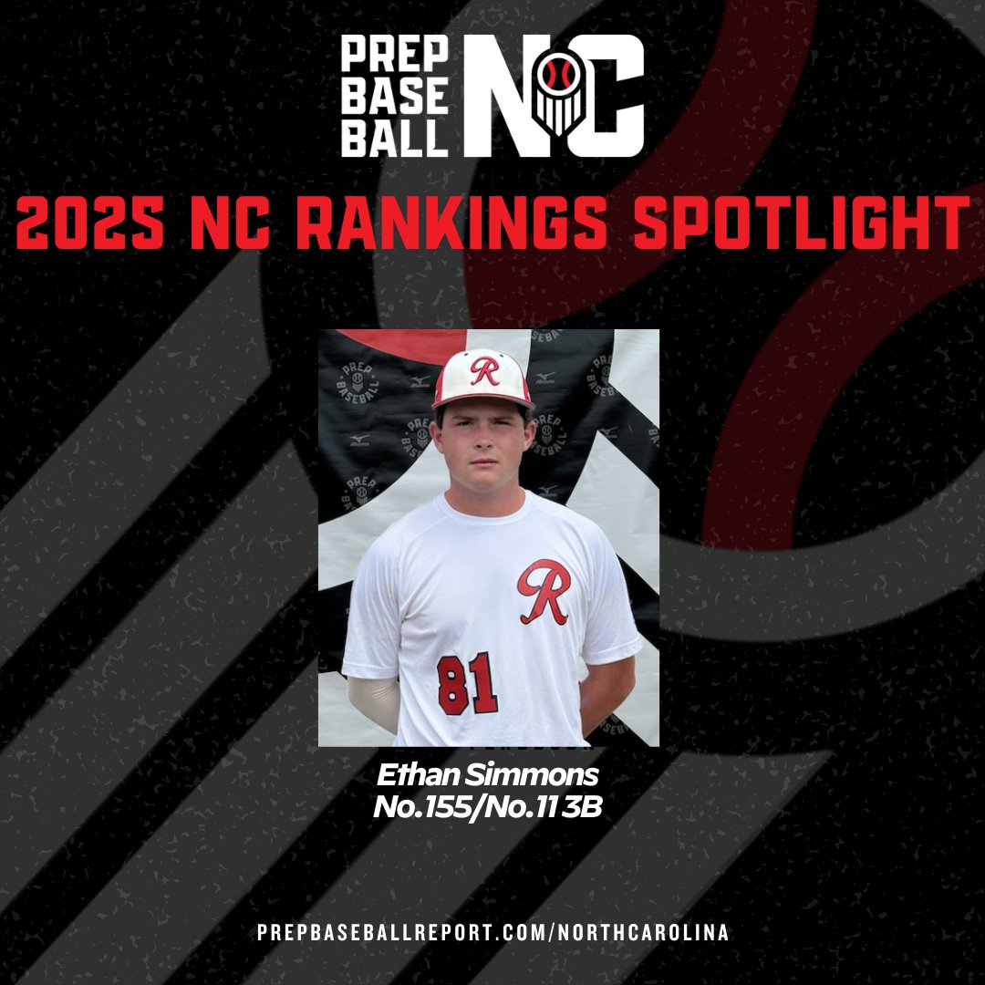 🚨𝗥𝗮𝗻𝗸𝗶𝗻𝗴𝘀 𝗦𝗽𝗼𝘁𝗹𝗶𝗴𝗵𝘁:🔦
📝 Ethan Simmons
🎓2025
📍 JH Rose
⚾ 3B

📈A uncommitted athletic infielder who continues to see his stock rise. 

📓⤵️
loom.ly/i3Vt2r0

<a href="/_ethan_06_/">Ethan Simmons</a>