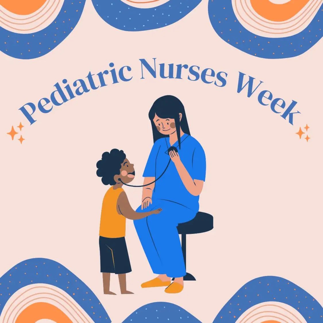 Happy Pediatric Nurses Week to all of the wonderful humans who dedicate their lives to our babies, especially our most vulnerable kiddos in the #PedsICU. You are the real rockstars 🤩