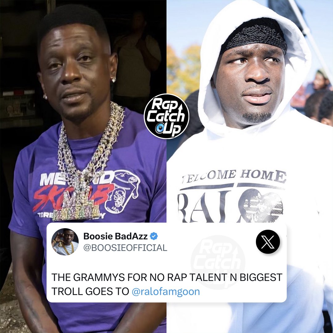 RapCatchUp's tweet image. #Boosie trolls Ralo 😫