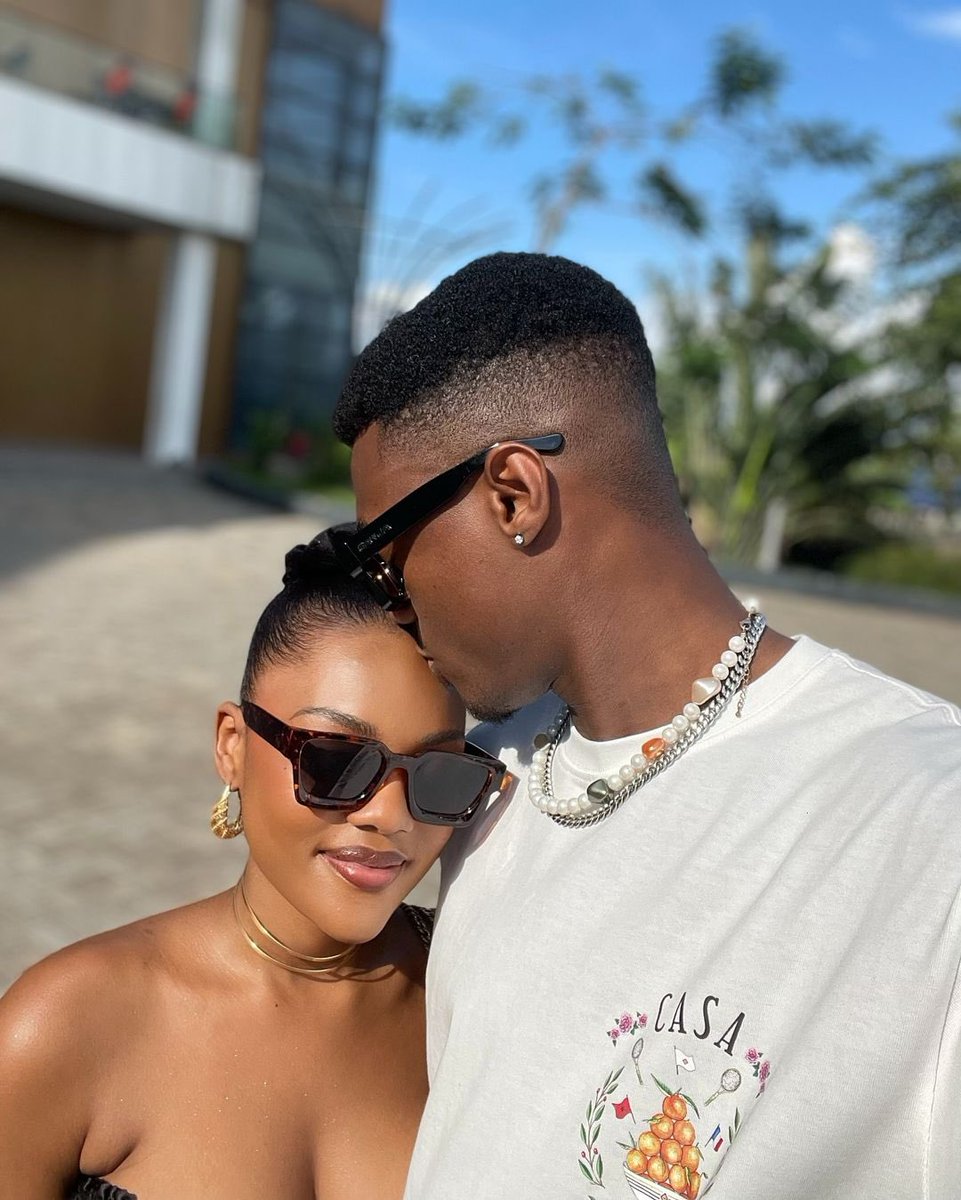 EricamyQueen's tweet photo. Couple qui va donner de beaux bébés, quand on les voit, on sait. 🥹❤️😍 #SecretStoryAfrique #nikramforever #Teamnikram https://t.co/whHwupgvon