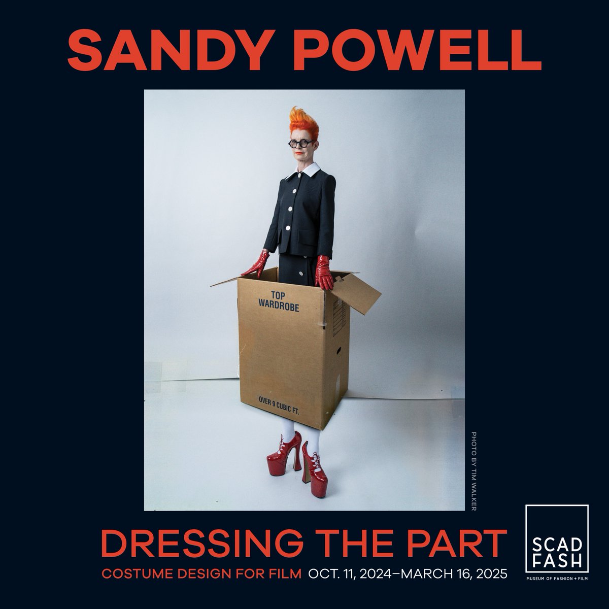 #SCADFASH Members! Opening Reception for  Sandy Powell’s Dressing the Part: Costume Design for Film is Oct. 10 at 6 p.m.