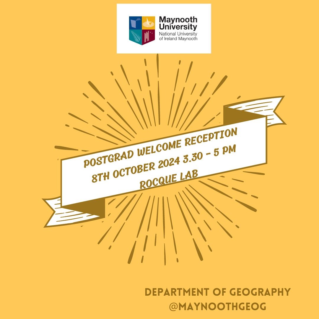 YerayCastillo_'s tweet photo. Great time at the Postgraduate Welcome and Reception organized by @Maynoothgeog in the Rocque Lab! Fantastic to see new faces and catch up with familiar ones, while having relaxed chats about all things Geography 🌍. Exciting year ahead! #MaynoothGeog #PostgradLife #Geography" https://t.co/ACj9imhNa2