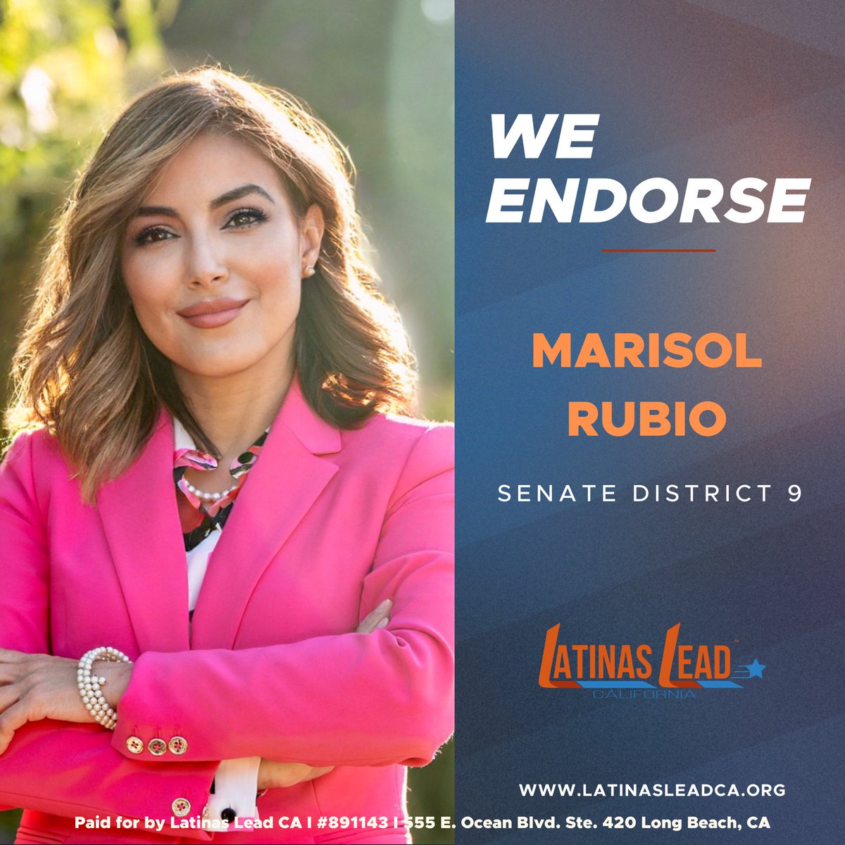 Latinas Lead CA tweet media