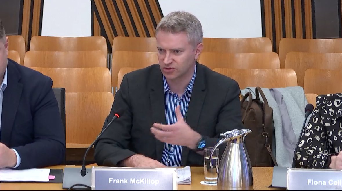 Grateful for the opportunity to give evidence to <a href="/SP_HSCS/">Health, Social Care and Sport Committee</a> on the #NationalCareService Bill today. Investment in #frontline pay &amp; conditions, collective bargaining &amp; action to support people out of institutions must be the priority, &amp; doesn’t need to wait for the Bill. #SocialCare