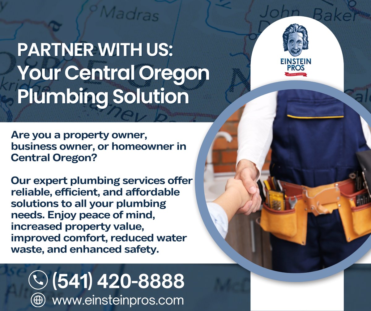 einsteinpros_'s tweet photo. Ready to partner with a trusted plumbing provider?
Contact us today and learn how we can help you with all your plumbing needs!

☎️(541) 420-8888
💻https://t.co/Hs3qqE0hW0

#centraloregon #oregon #bendoregon #redmondoregon #oregonlife #livinginoregon #oregonbusiness https://t.co/0DdMB7kXEX