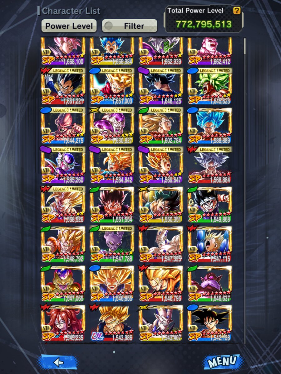 ruan_antunes7's tweet photo. #AccountShowcase. These are the top 4 pages in my account in terms of power level. I think I’ve built myself a really nice F2P account over the last 5 years and 8 months. Feel free to show off your accounts too below

This is a flex thread for all of us lol https://t.co/JBudDCfJBl