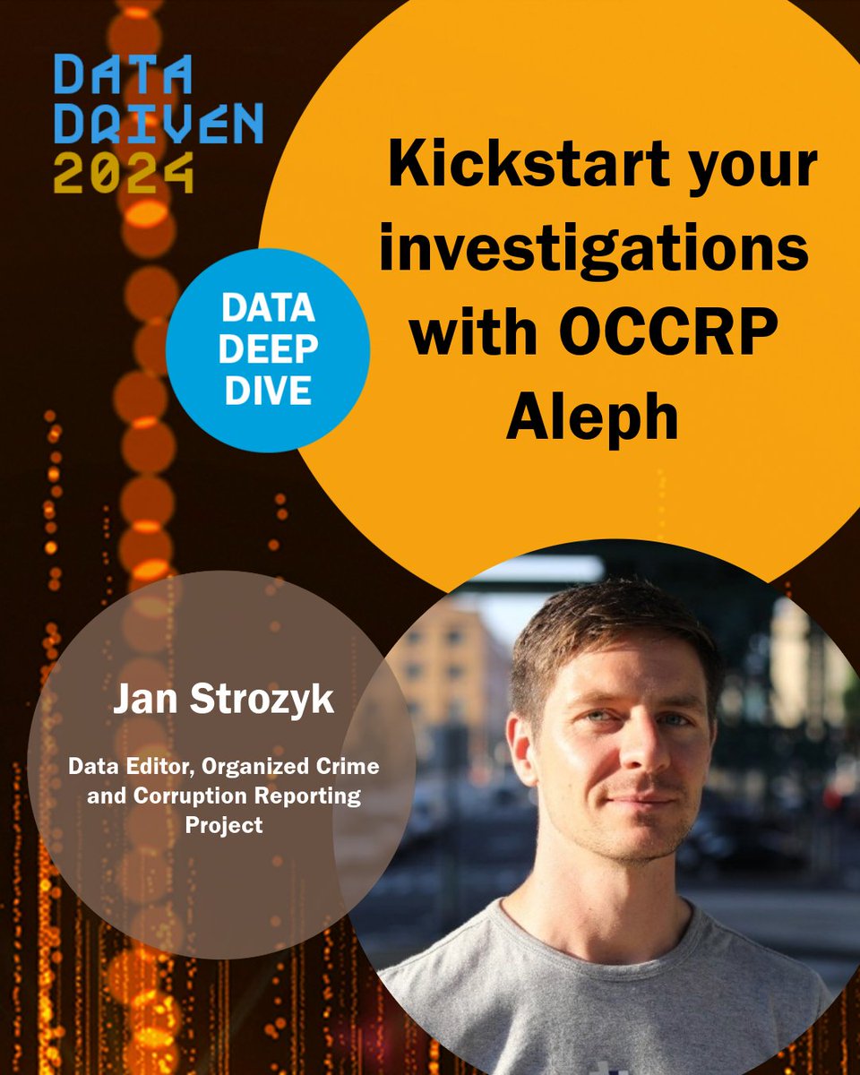 Tame leaks, connect dots and build stories with OCCRP Aleph at #DataDrivenTO

Jan Strozyk, Data Editor, OCCRP, will show you how to conduct searches, cross-reference data across multiple leaks and create your own investigation workspace in Aleph.

datadriven2024.eventbrite.ca