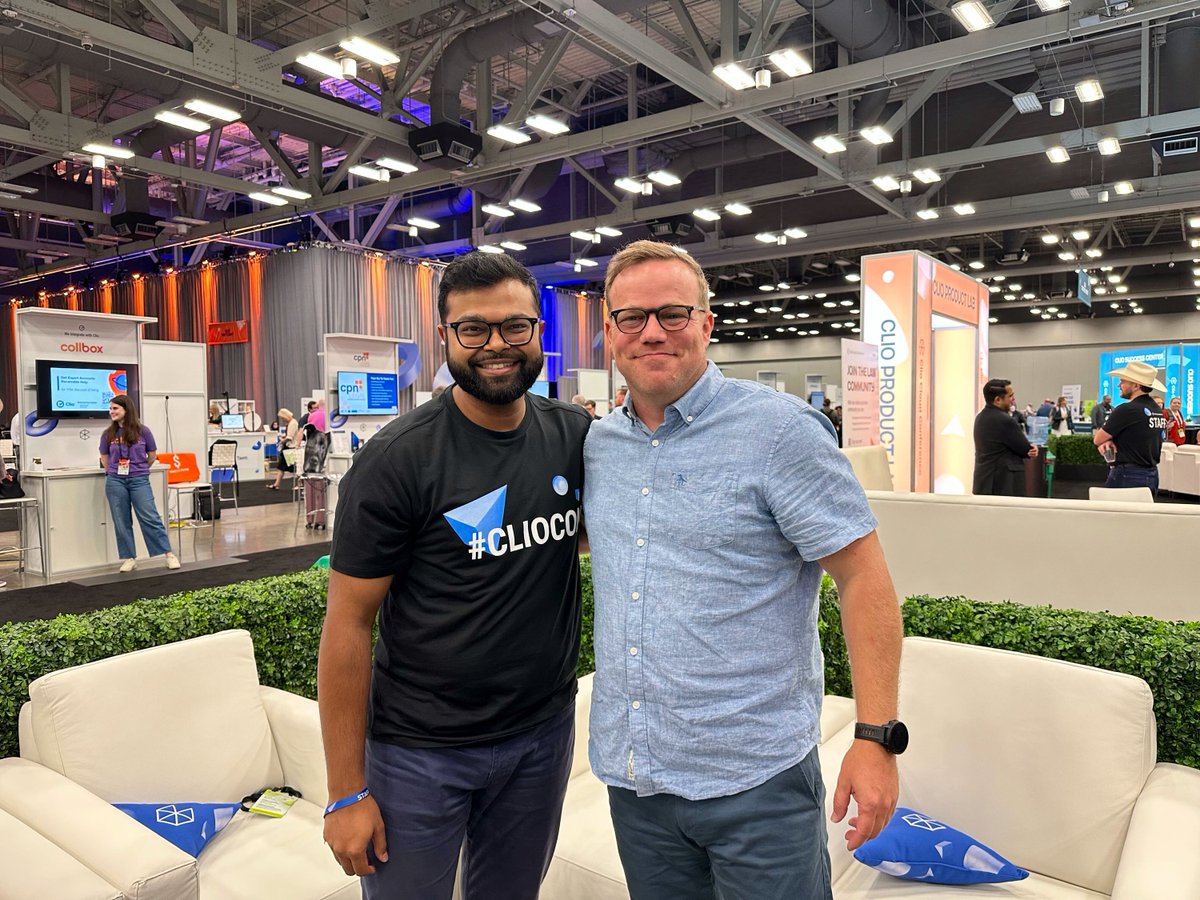 Always great chatting with <a href="/Zack_Glaser/">Zack Glaser 🌻</a> <a href="/lawyerist/">Lawyerist</a> about how law firms are adopting technology to deliver client-centric experiences.