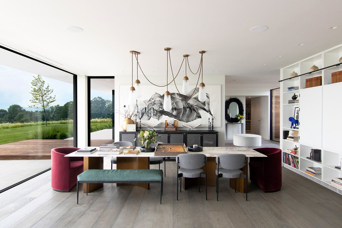Archello's tweet image. The Millbrook Residence by @Resolution4Arch combines panoramic views with precision-engineered materials.
buff.ly/4dIp0Vg

#ModernArchitecture #CustomWindows #SustainableDesign
