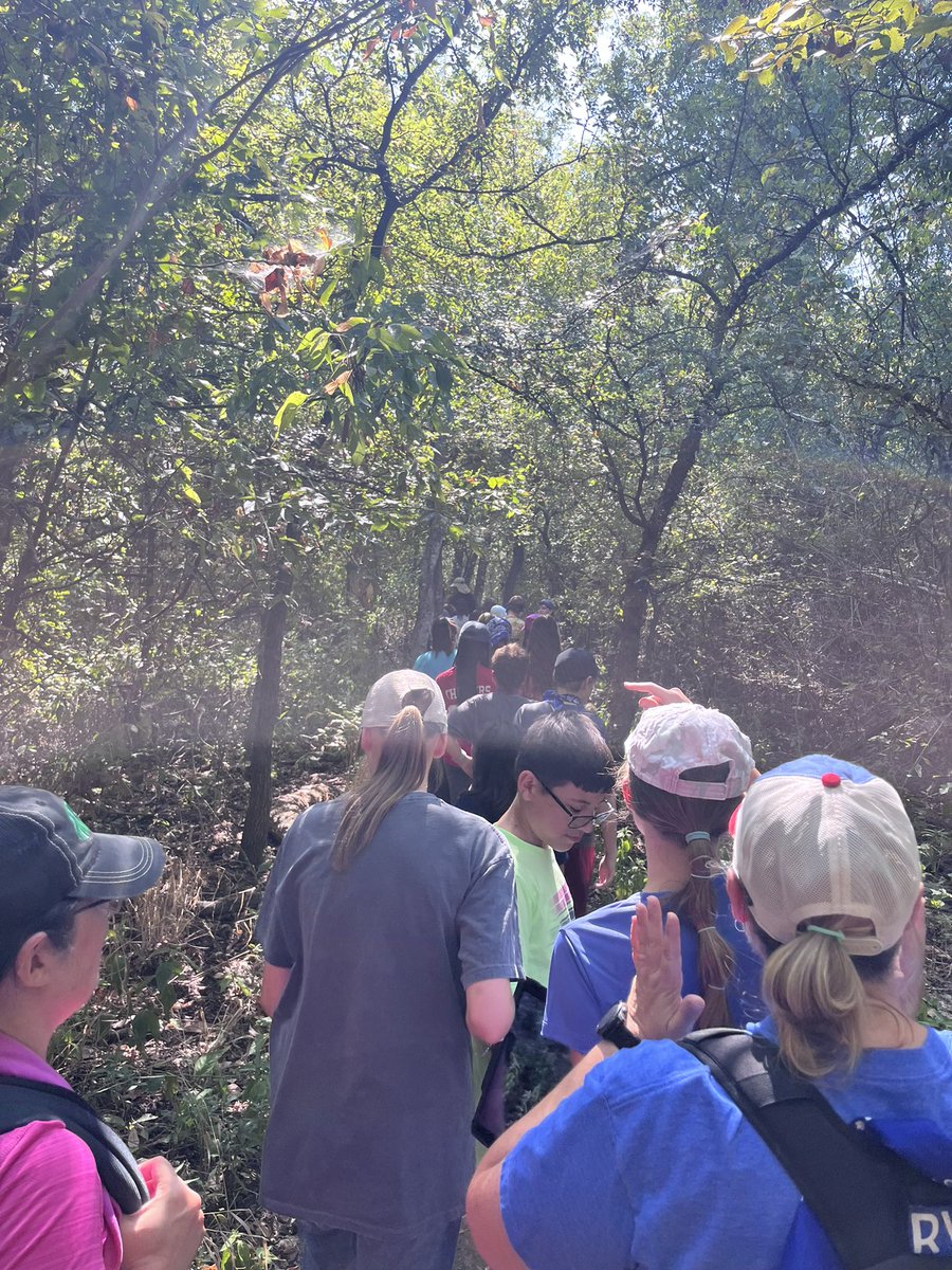 Downing Middle School. Day one of the 7th grade field trip to LLELA was a success! Students had fun and spent time learning about all tue different ecological systems in and around LLELA!