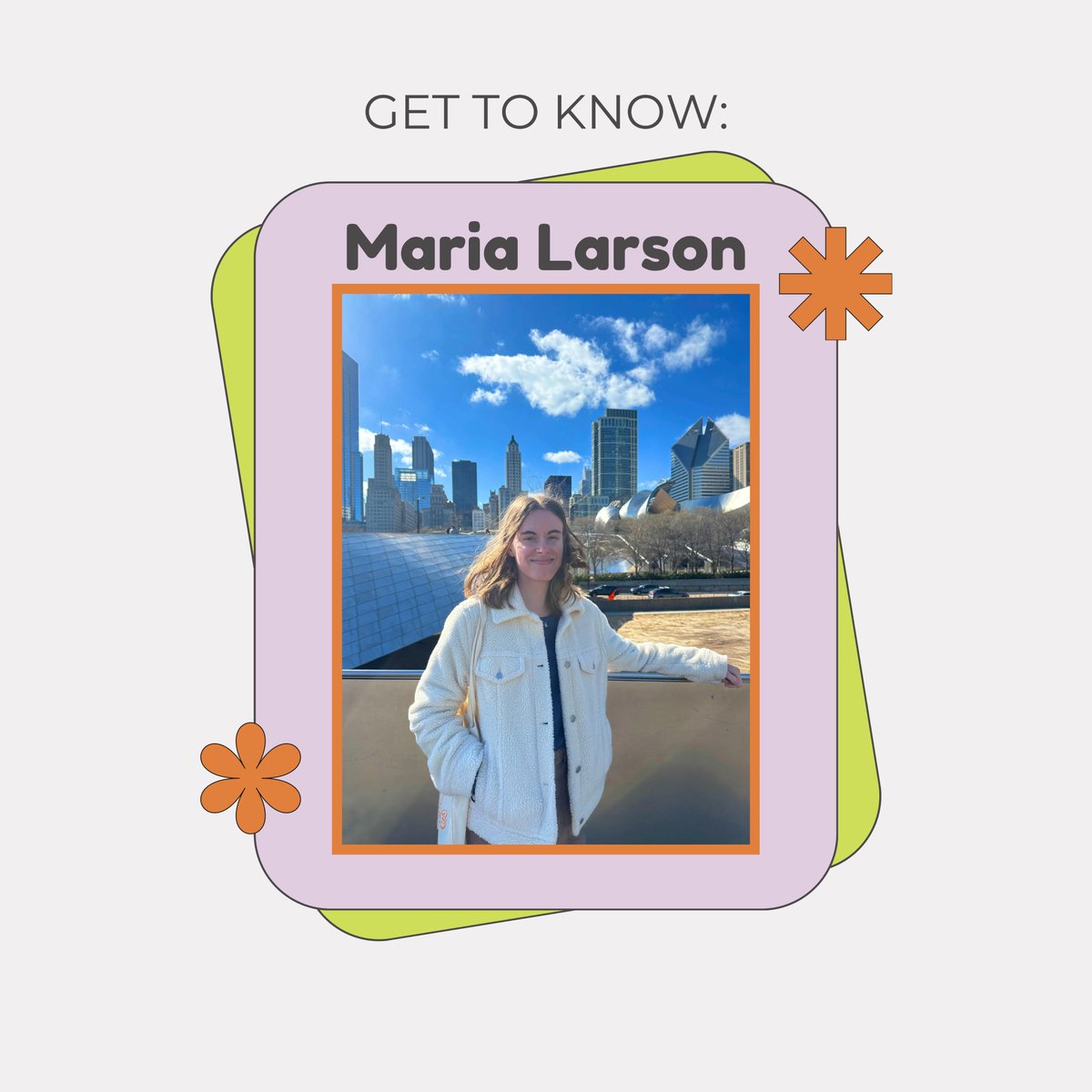 DISC_LabKids's tweet image. Meet Maria, a sophomore from Verona, WI! She’s excited to be working in developmental and social psychology, helping get our new lab up and running.🧠🔍
Post-grad plans? Maria is aiming for a master’s in industrial/organizational or clinical psychology! 🎓