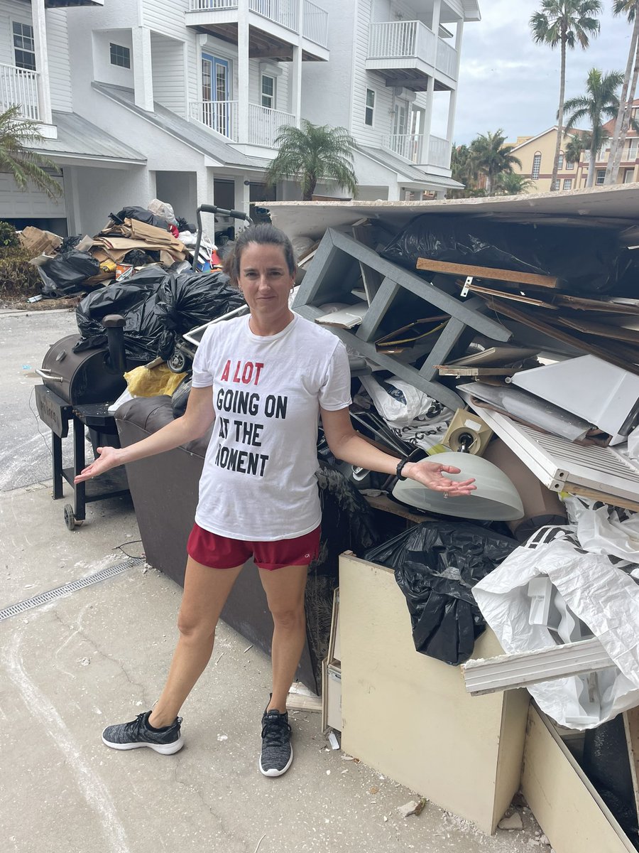JennSampson11's tweet photo. @taylorswift13 well, we got 25 inches of water in our home with Helene, now evacuating for Milton. I’d say this is appropriate! https://t.co/D269MqCg83
