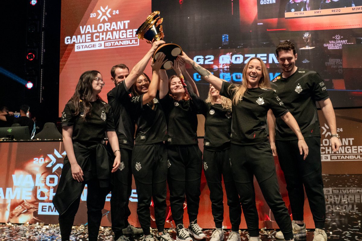 With the incredible Grand Finals on Sunday we wrap up #VCTGameChangersEMEA 2024! What a ride this year has been! 
2 Contenders Series &amp; 3 Main Stages packed with action and the first ever Game Changers EMEA LAN Grand Final 🏆