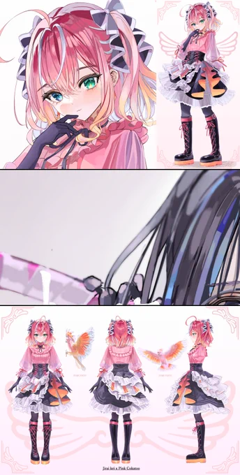 I love creating neat of clean character designs. If you give me a specific motif, I'm confident I can design it beautifully! I'm also open for Vtuber design commissions, and I already have two new designs confirmed, so if you're interested, feel free to check it out! 