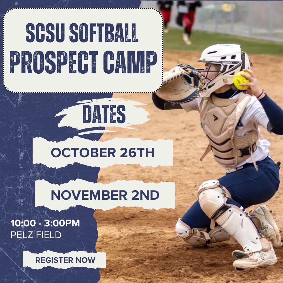 Don’t miss your opportunity to work with the SCSU coaching staff and players! 

📍Pelz Field
🦉 #WingsUp