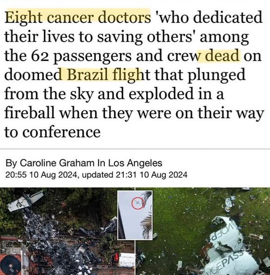 Humanbydesign3's tweet photo. The plane that crashed was targeted... they must've had the cure... #Pifzer strikes again... https://t.co/ML2QccuKNB