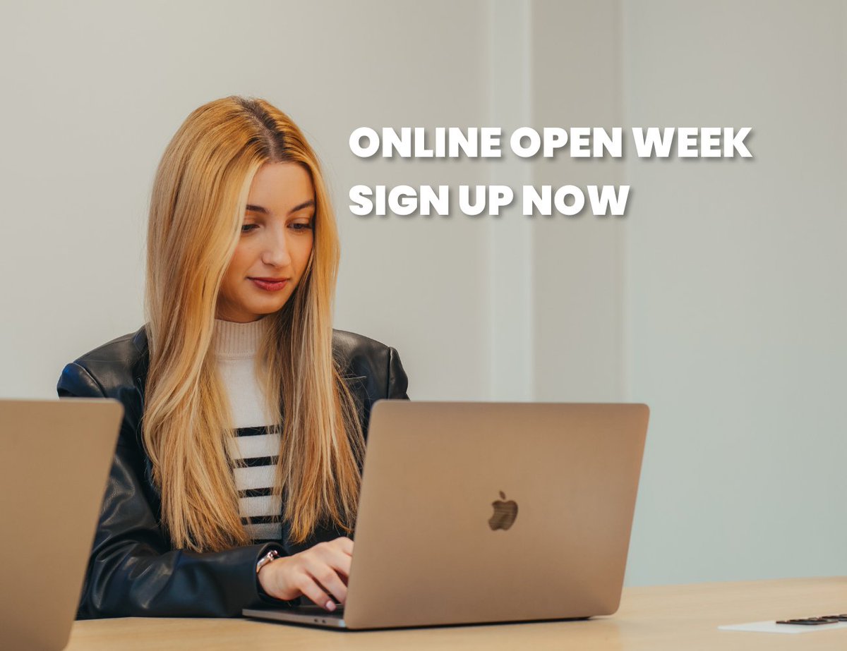 RBS_RUAS's tweet photo. Join our Online Open Week from October 21st to 25th and explore the possibilities! Whether you're ready to dive into a specific programme or are still exploring your options, our webinars will help you discover the right path. Save the date and get ready to take the next step. https://t.co/sptDXCsSTu