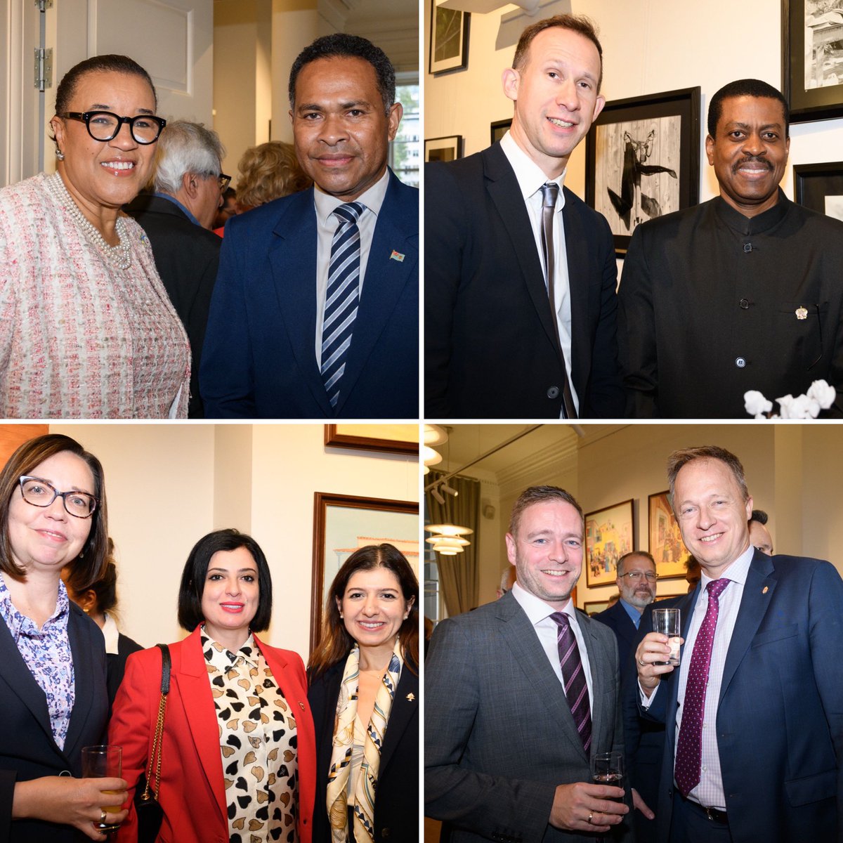 CyprusInUK's tweet photo. 🇨🇾 At a reception celebrating the 64th Anniversary of the Independence of the Republic of Cyprus, High Commissioner Dr @KourosKyriakos and Mrs Vasiliki Kourou welcomed today distinguished guests at the Cyprus House in London. 🥂

HC speech 👉🏻 https://t.co/W4kfZlzWeQ https://t.co/UHR4iFLmbW