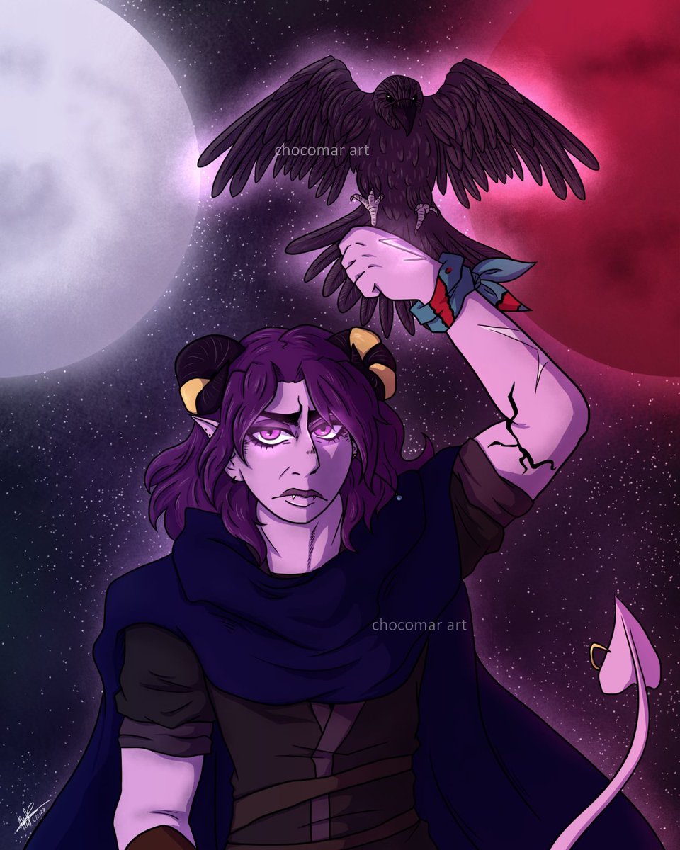 chocomar_art's tweet photo. #PortfolioDay 💕

Still in my fantasy era 🐉⚔️😌

#art #fanart #oc #fantasy #jjba #anime #dnd #dragonage #bg3 https://t.co/cXKxGuEHqI