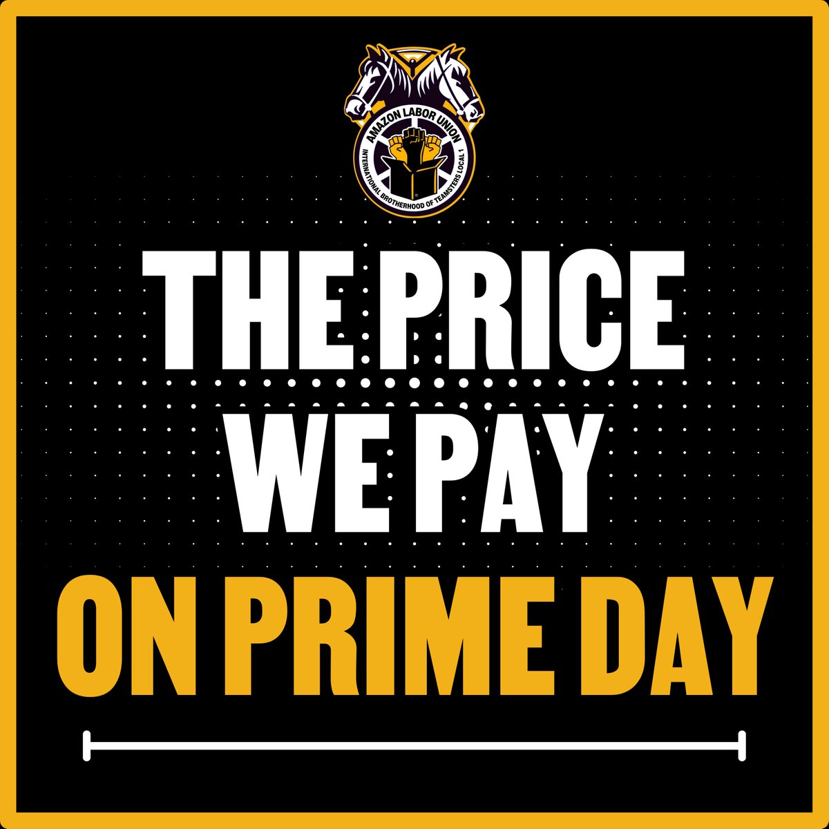 Every Prime Day, Amazon rakes in millions off our back-breaking labor. We’re forced into mandatory overtime, pushed to meet impossible quotas, and put at risk for life-altering injuries. 
Enough is enough. JFK8 workers are done waiting—we're demanding a strong contract NOW!