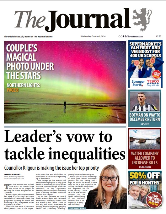 Graemewhitfield (@graemewhitfield) on Twitter photo Newcastle's new council leader outlines her vision for the city - on the front of tomorrow's <a href="/TheJournalNews/">The Journal</a> Story by <a href="/danhollandnews/">Daniel Holland</a> #TomorrowsPapersToday Newcastle's new council leader outlines her vision for the city - on the front of tomorrow's <a href="/TheJournalNews/">The Journal</a> Story by <a href="/danhollandnews/">Daniel Holland</a> #TomorrowsPapersToday