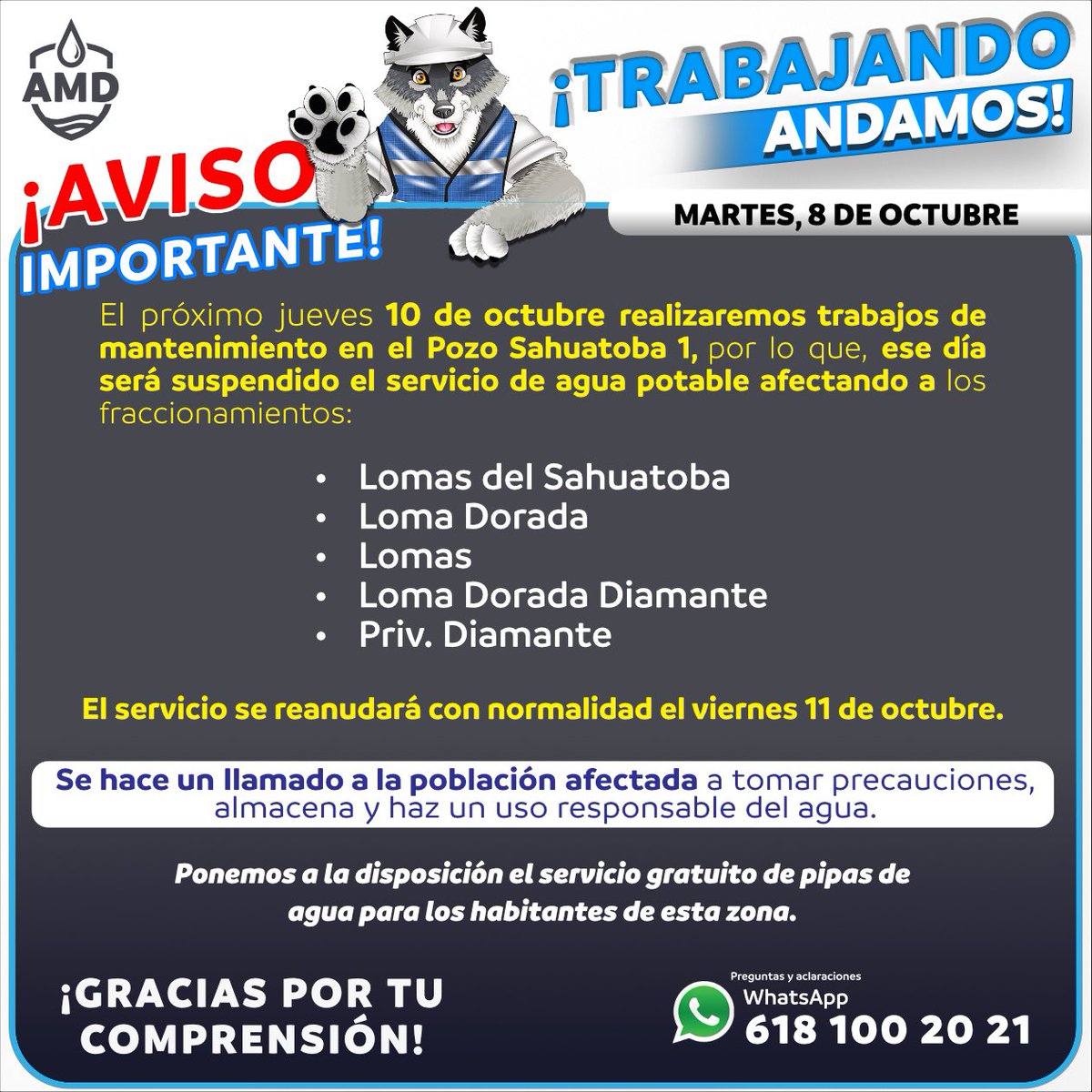 🚨AVISO IMPORTANTE 🚨