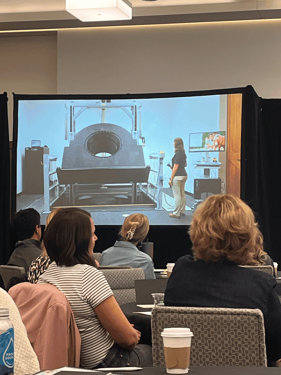 Equina_AstoCT's tweet photo. The 4th Annual NVA Equine National Meeting was a blast! Thanks to all the NVA Veterinarians, Surgeons, Techs, and Practice Managers for the fantastic conversations! 🐎

Next up: 70th AAEP Convention &amp; Tradeshow in Orlando, FL, Dec 7-11! ➡️Stop by booth 1861! 

#NVAEquine #AstoCT https://t.co/zVAxdIoHDA