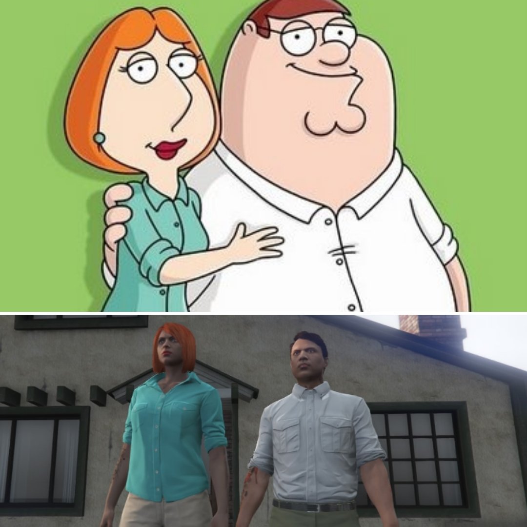 Days 7 &amp; 8: Peter and Lois Griffin #31DaysOfHalloween 🎃 #GTAOnline