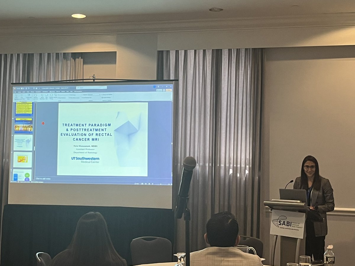 Reve Chahine, MD,FRCR (@reve_ch) on Twitter photo |<a href="/HKhasawneh/">Hala Khasawneh</a> the great discussing the treatment paradigms of rectal cancer <a href="/SABImaging/">Society for Advanced Body Imaging | SABI</a>; brilliant discussion and great takeaways! #SABI2024 |<a href="/HKhasawneh/">Hala Khasawneh</a> the great discussing the treatment paradigms of rectal cancer <a href="/SABImaging/">Society for Advanced Body Imaging | SABI</a>; brilliant discussion and great takeaways! #SABI2024