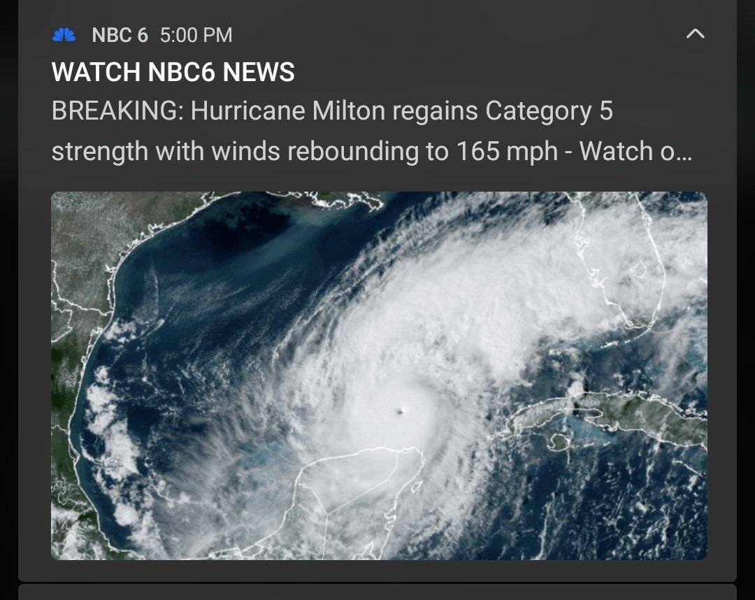 If your in Tampa or anywhere in Central Florida please leave. You are not super man.