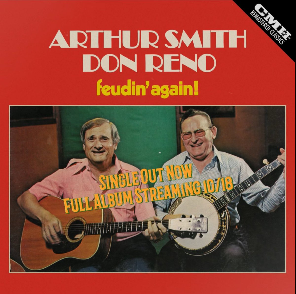 New single out now: Five Foot Two, Eyes of Blue by Arthur Smith and Don Reno. Full album streaming everywhere 10/18/24. 

open.spotify.com/track/3UXs0Xxp…

#bluegrass #arthursmith #donreno