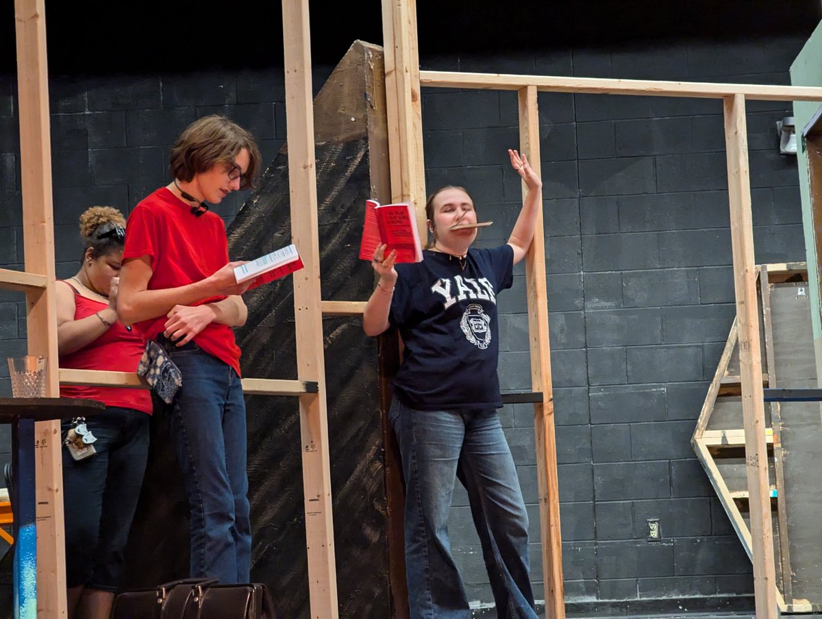 Just over a week until The Play That Goes Wrong opens! Don't miss this hilarious comedy! Visit fhsdrama.booktix.com for tickets!