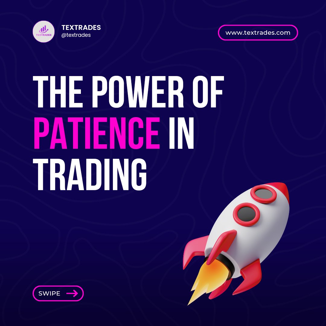 textradesllc's tweet photo. Patience is your greatest trading tool. Want to know why?
Check out the full post on Instagram ๐ @textradesllc for more!
#Textrades https://t.co/CUrTbAlqjM