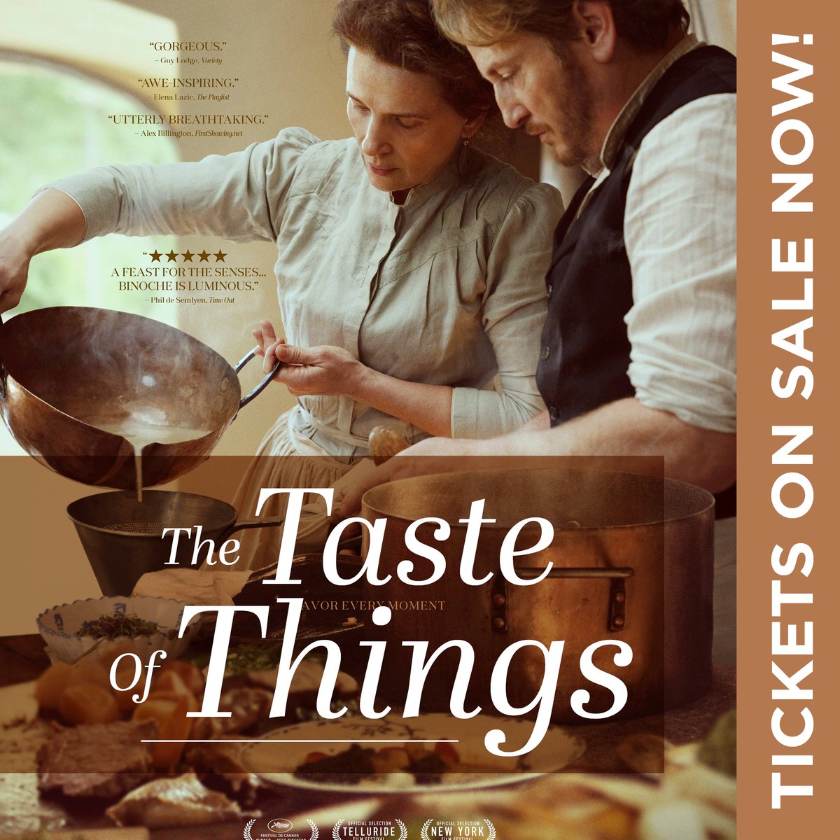 LAVillageCinema's tweet photo. #Autumn has arrived! @LAVillageCinema presents the #French #romantic #drama, #TheTasteofThings with #JulietteBinoche. October 19th at #LongAshtonCommunityCentre. £6.00 Adults &amp; £3.00 under 15's. https://t.co/6Vv6Aj523d https://t.co/lrqN9sfvYq