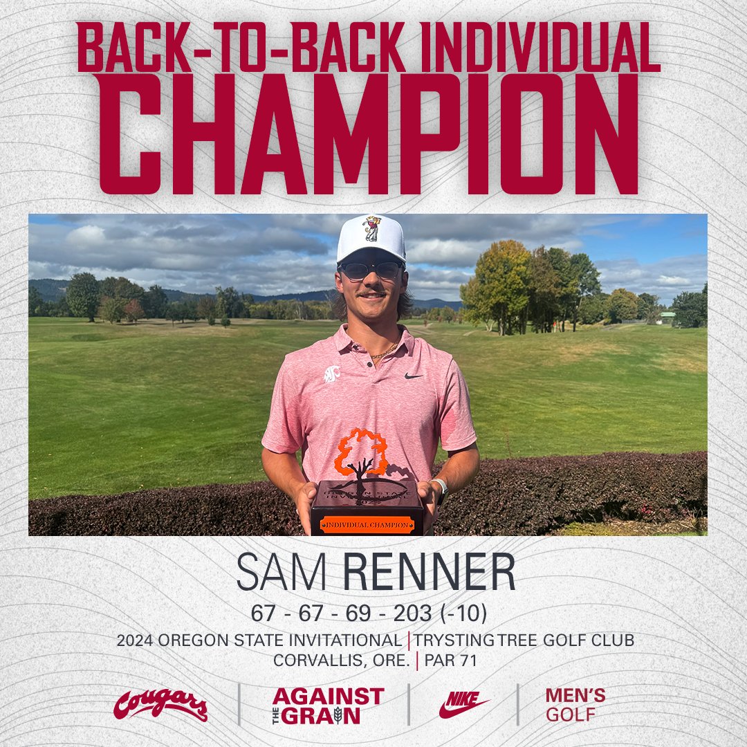 Washington State Men's Golf tweet media